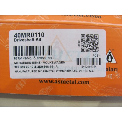 Подвесной подшипник MB Sptinter / VW LT ASMETAL 40MR0110