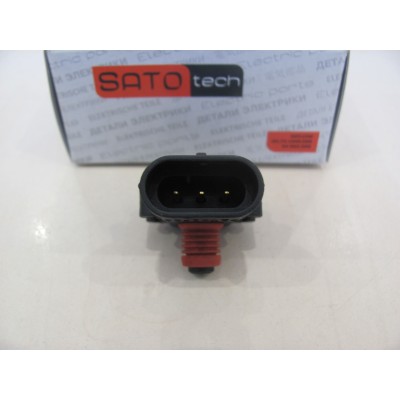 Датчик давления наддува Renault Trafic 1.9dCi/Kangoo 1.5dCi (крабик трубка вниз) SATO TECH E30-2003
