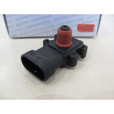 Датчик давления наддува Renault Trafic 1.9dCi/Kangoo 1.5dCi (крабик трубка вниз) SATO TECH E30-2003