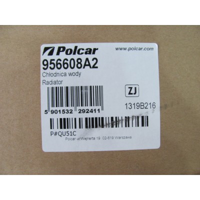 Радиатор охлаждения VW T4 POLCAR 956608A2 (053-017-0068)