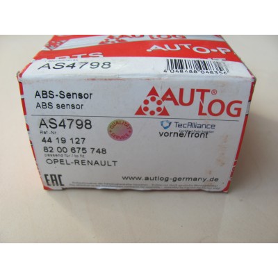 Датчик ABS передний Renault Trafic / Opel Vivaro (06-14) AUTLOG AS4798