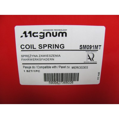 Пружина задней подвески MB VITO W639 / VIANO MAGNUM TECHNOLOGY SM091MT