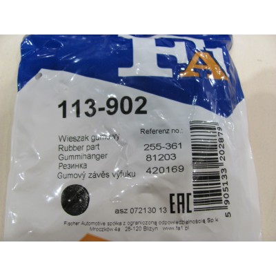 Кронштейн глушителя VW T4 FISCHER 113-902