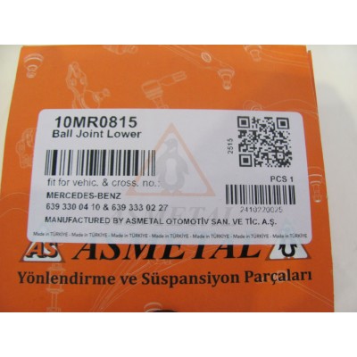 Шаровая опора MB VITO W639 ASMETAL 10MR0815