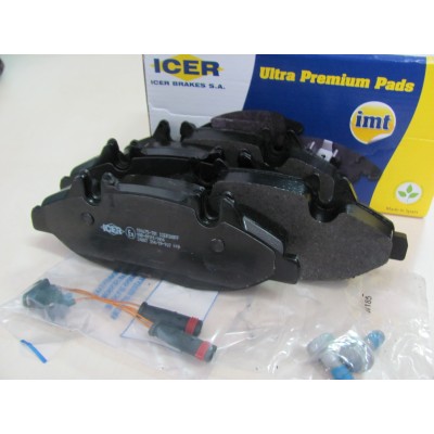 Колодки тормозные передние VITO W639 ICER 181675