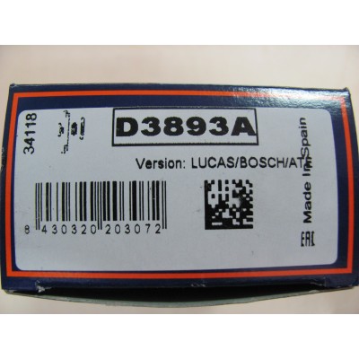 Монтажный комплект колодок ручника Mercedes Vito W638/639 AUTOFREN D3893A
