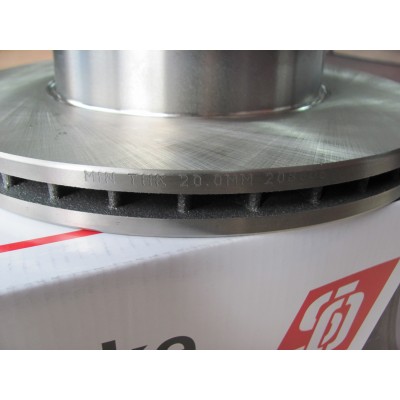 Передний тормозной диск Volkswagen T4 (ATE) SOLGY 208006