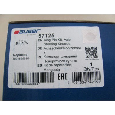 Шкворень RENAULT MASCOTT AUGER 57125