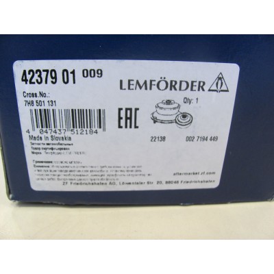 Сайлентблок заднего рычага VW T5 (усиленный) LEMFORDER 42379 01
