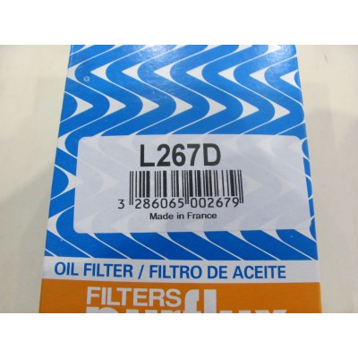 Фильтр масляный VW T5 / Caddy III 1.9/2.5TDI PURFLUX L267D