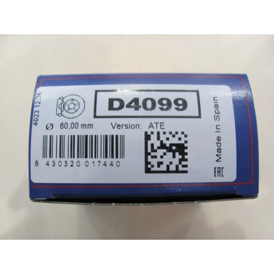 Ремкомплект переднего суппорта MB Sprinter / VW LT (ATE) (d=60mm) AUTOFREN D4099