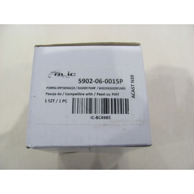Насос омывателя Fiat Doblo (05-) (2 вых, |-) BLIC 5902-06-0015P