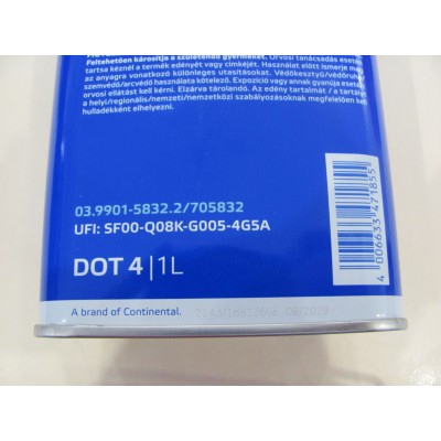 Тормозная жидкость DOT4 1л ATE 03.9901-5832.2	