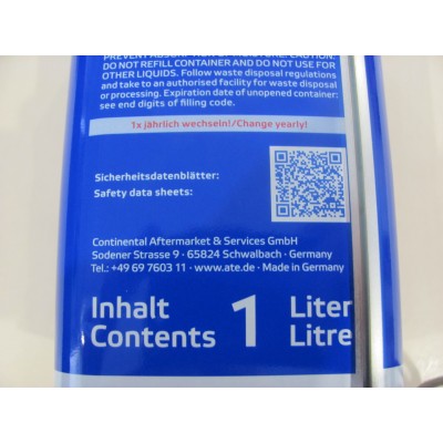 Тормозная жидкость DOT4 1л ATE 03.9901-5832.2	