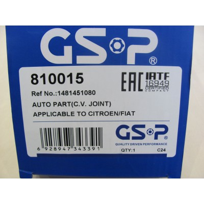 ШРУС наружный Expert/Scudo/Jumpy (94-06) 2.0HDI GSP 810015