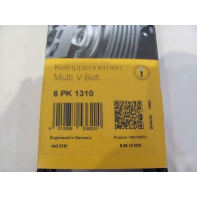 Ремень поликлиновый Fiat Doblo 1.3JTD 05- (+AC) CONTITECH 6PK1310