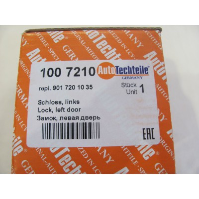 Замок передней левой двери MB Sprinter / VW LT AUTOTECHTEILE 100 7210