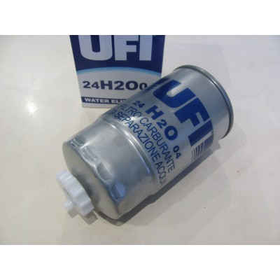 Фильтр топливный Fiat Doblo 1.9JTD (77kw) (03-05) UFI 24.H2O.04