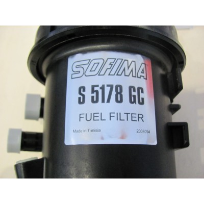 Корпус топливного фильтра Fiat Doblo 1.3MJTD (05-) SOFIMA S5178GC