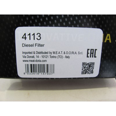 Фильтр топливный VW T4 MEAT&DORIA 4113